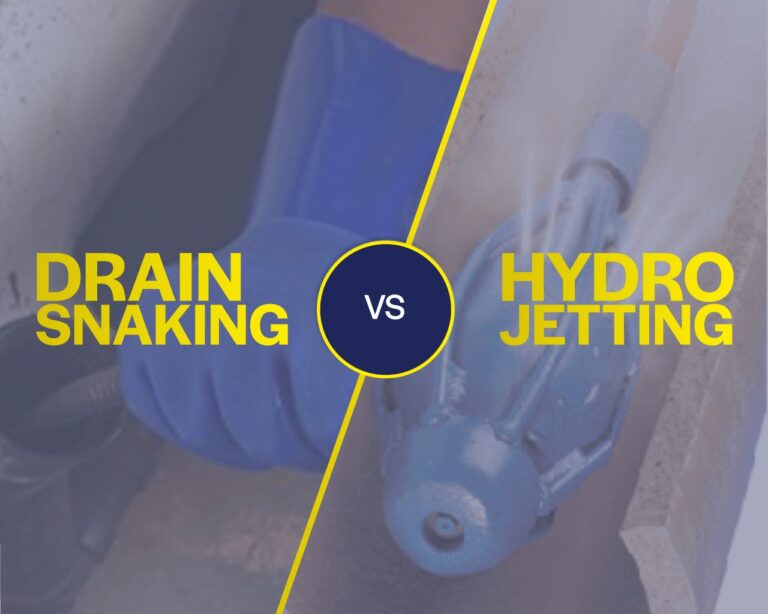 Plumbing Snaking vs Hydro Jetting