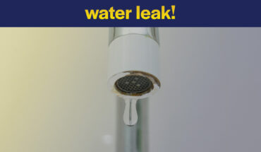 Signs that you have a water leak