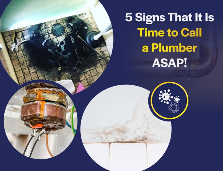signs that it is time to call a plumber