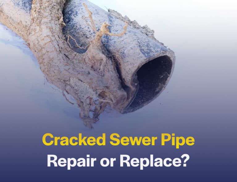 cracked sewer pipe repair