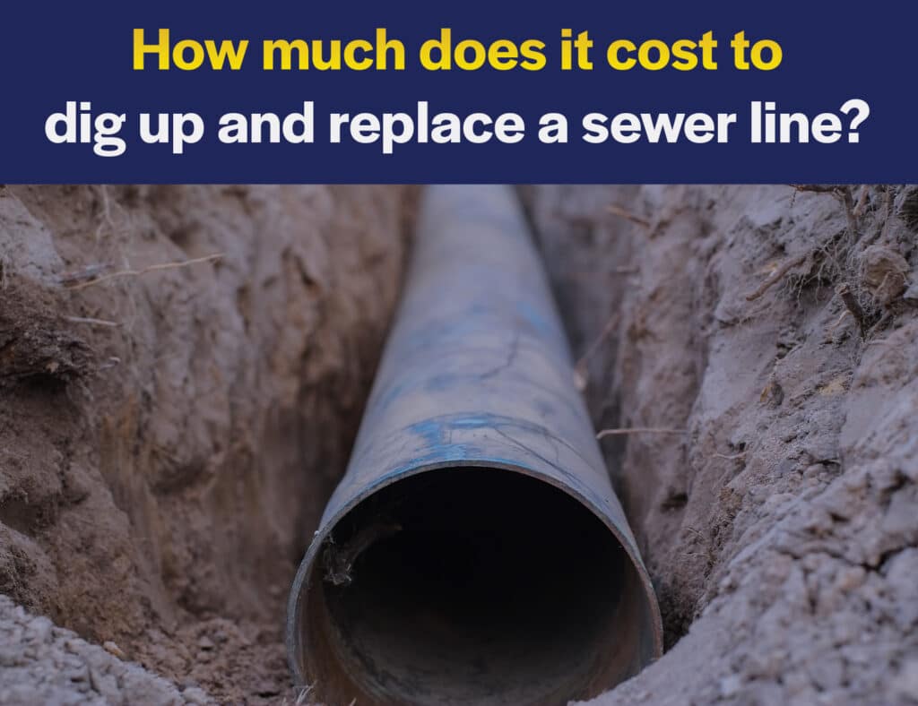 How much does it cost to replace a sewer line? VIP Sewer & Drain Services