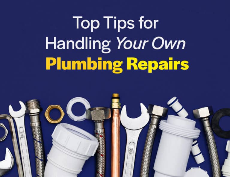 Top Tips for handling your own plumbing repairs.