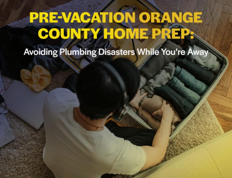 Pre-Vacation Orange County Home Prep