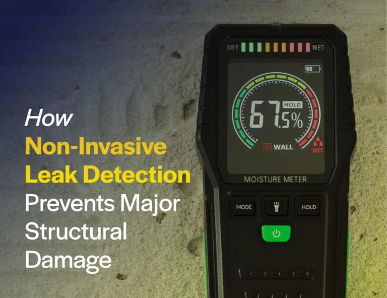 non-invasive leak detection