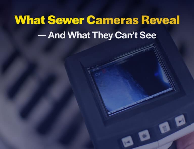 What Sewer Cameras Reveal - And What They Can’t See