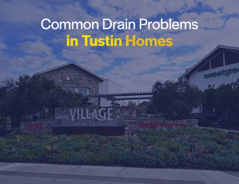 drain problems Tustin